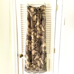 Strapless Maxi Dress